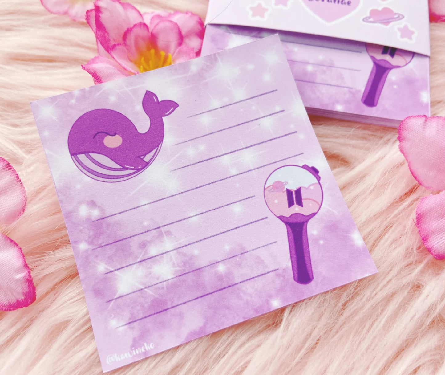 BTS Eternal inspired Memopads memosheet set