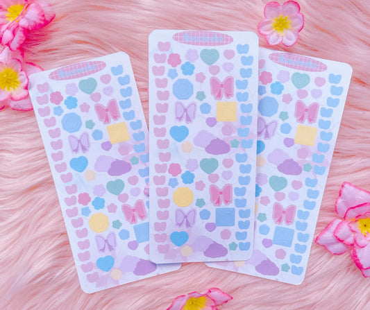 Spring small decos sticker sheet