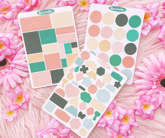 Nature color palette deco bundle