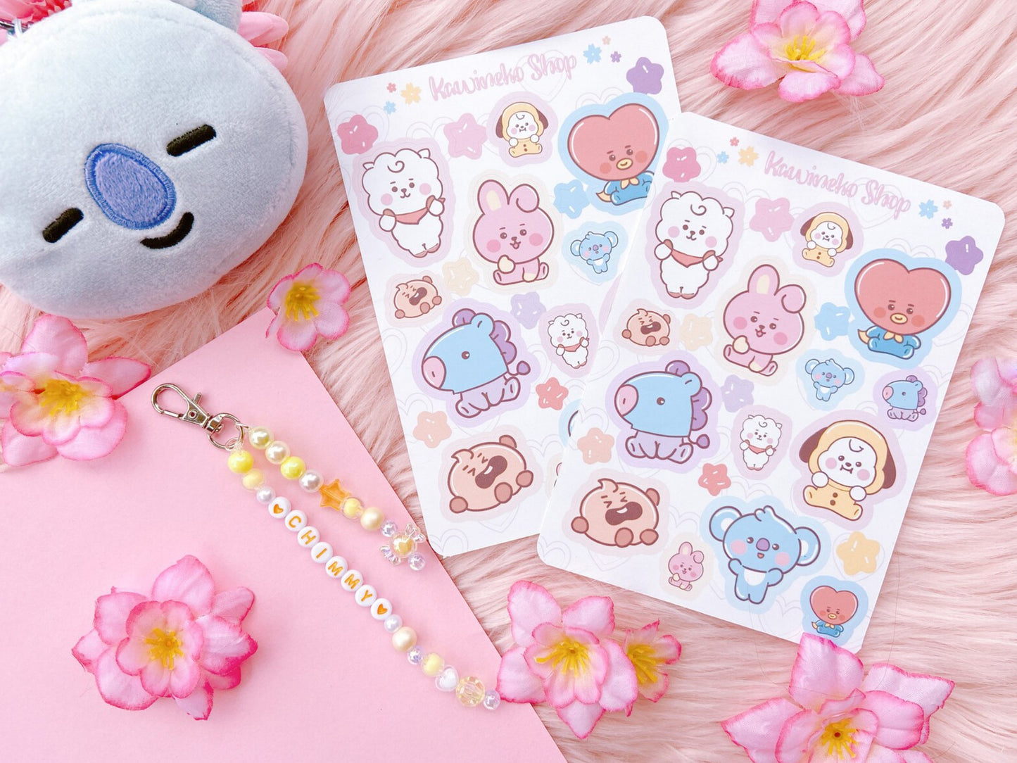 Babies BT21 inspired stickers BTS