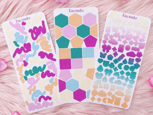 Funky Pop deco bundle stickers