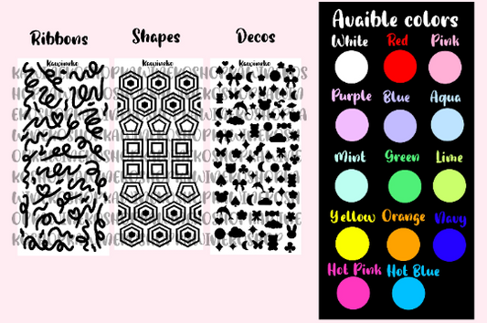 Basic color deco bundle