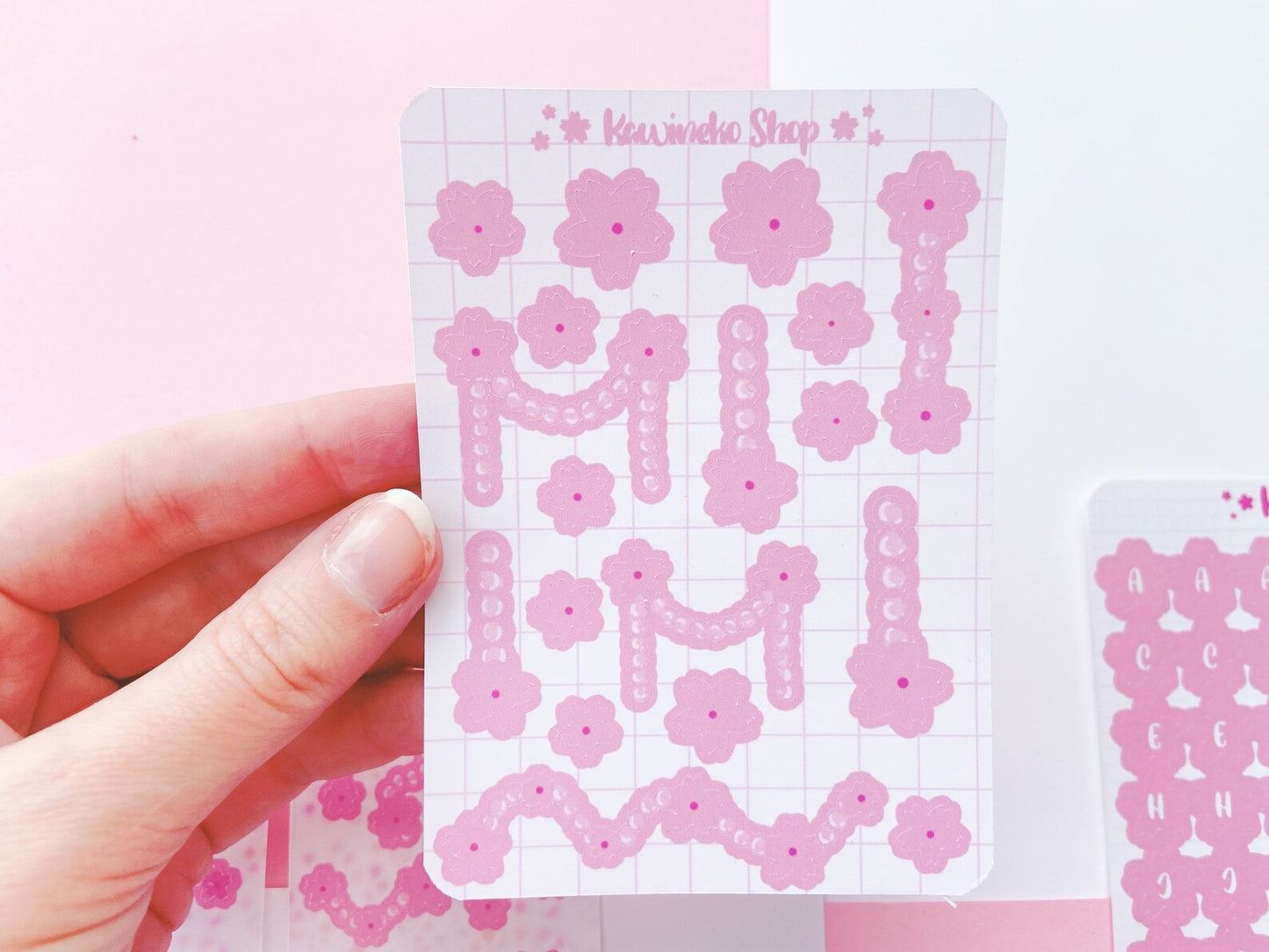 Sakura chains stickers